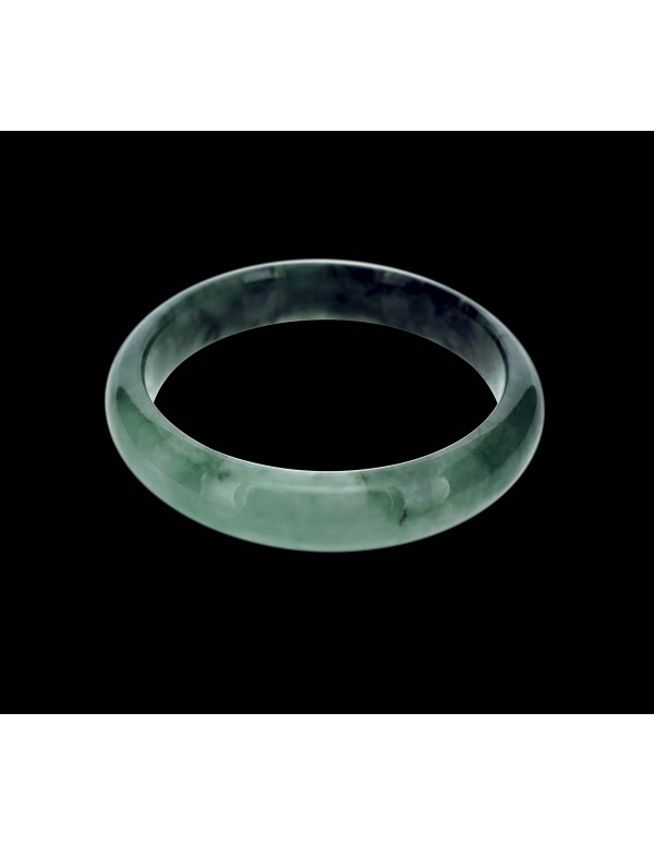 Natural Jadeite (Type A-Jade) Bangle (JB0002SM)