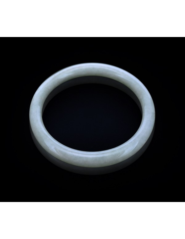 Natural Jadeite Type A-Jade Bangle (JB0061SM)