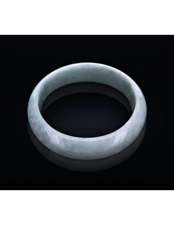 Natural Jadeite Type A-Jade Bangle (JB1011SM)