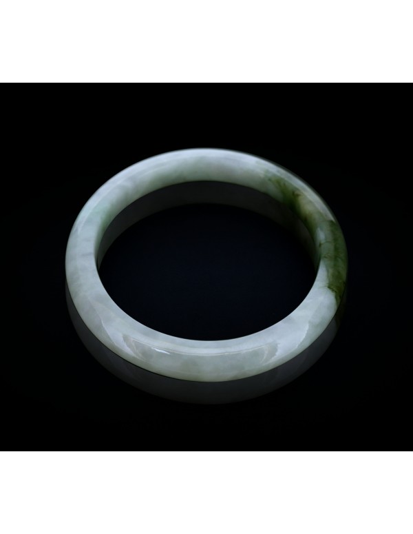 Natural Jadeite Type A-Jade Bangle (JB0065SM)