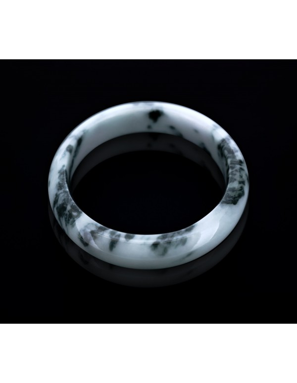 Natural Jadeite Type A-Jade Bangle (JB0014SM)