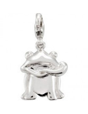 Sterling Silver Charming Animals® Frog Charm