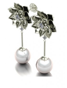 lotus-1-realism-earrings-type-1-in-14k-white-gold