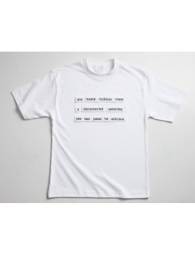 Everything w/ Velcro Negative Words T-Shirts by sinkid® Adult