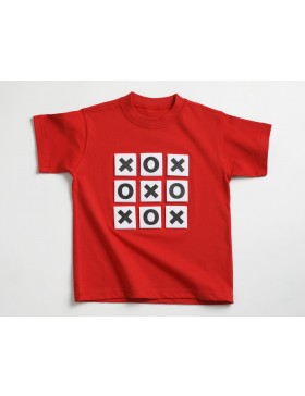 Everything w/ Velcro Tic-Tac-Toe T-Shirts by sinkid® Kids