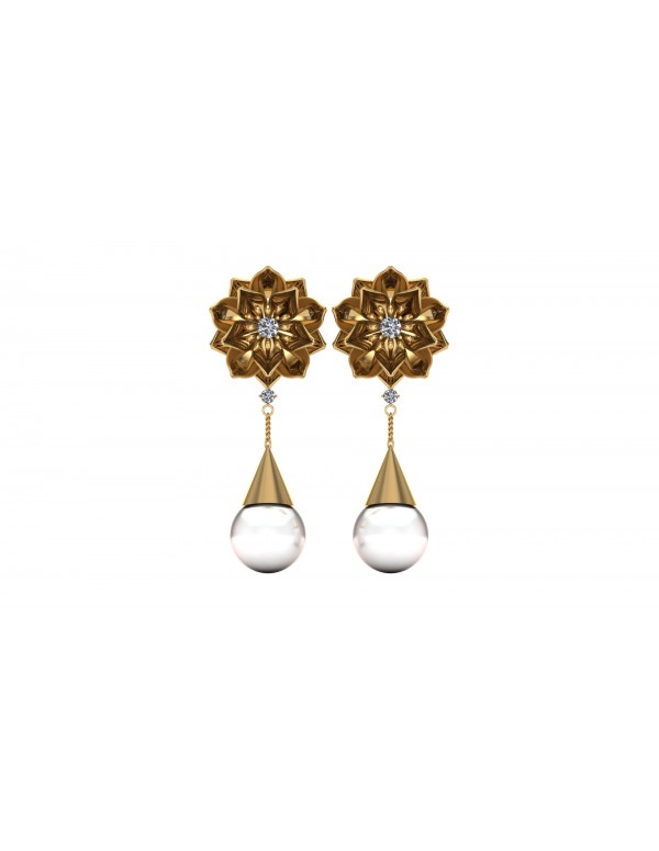 lotus-1-realism-earrings-type-2-in-14k-yellow-gold