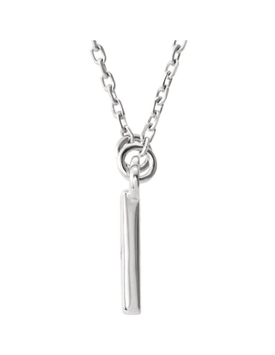Square Pendant 16.5" Necklace