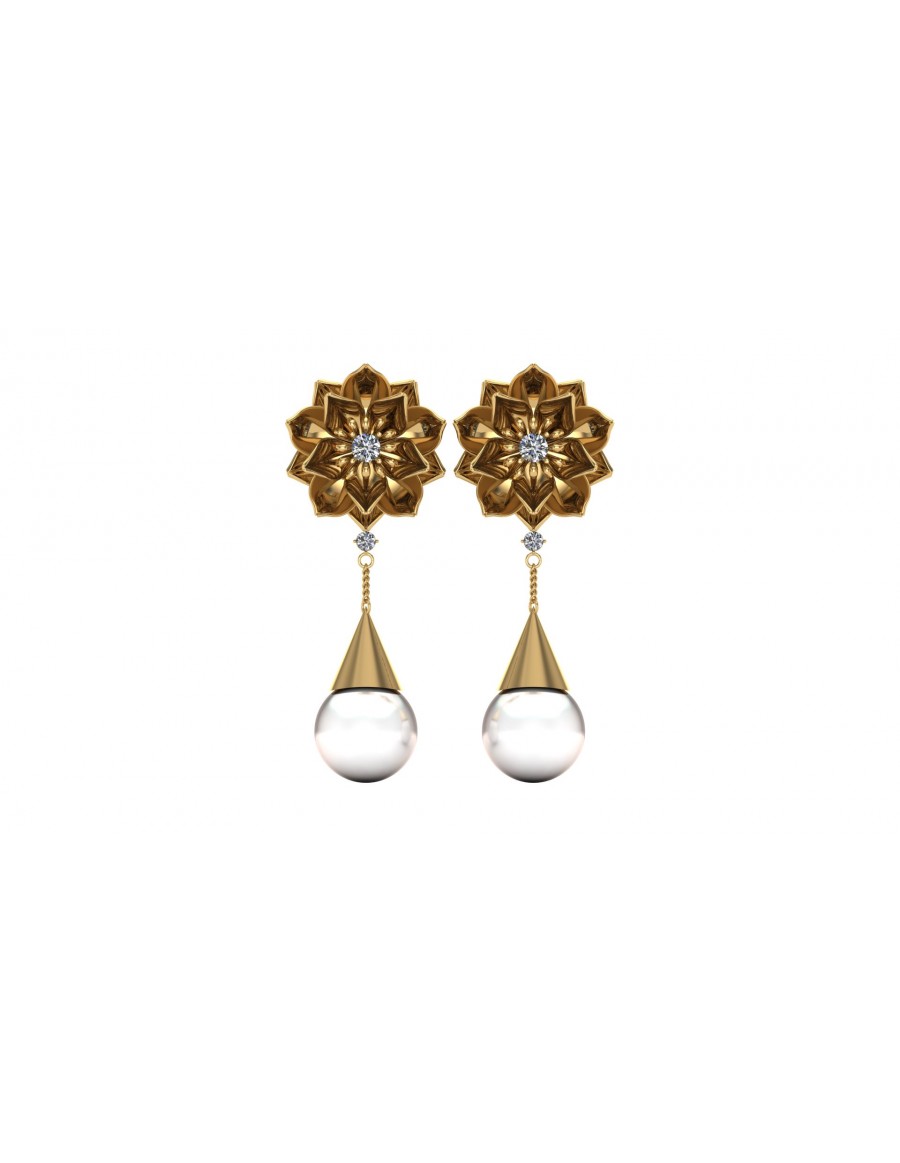 lotus-1-realism-earrings-type-2-in-14k-yellow-gold