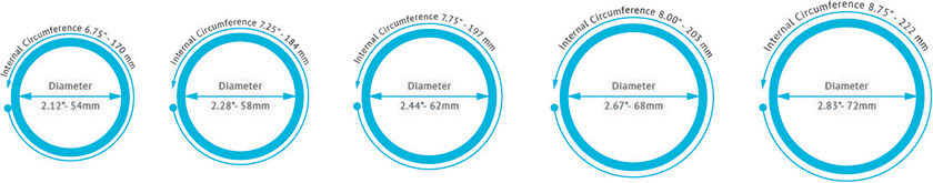 bangle sizes chart