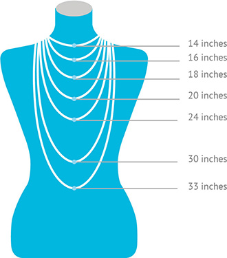 necklace length chart